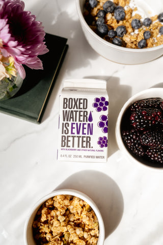 Blackberry 250mL Boxed Water