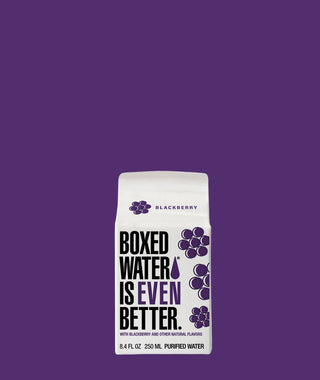 Blackberry 250mL Boxed Water