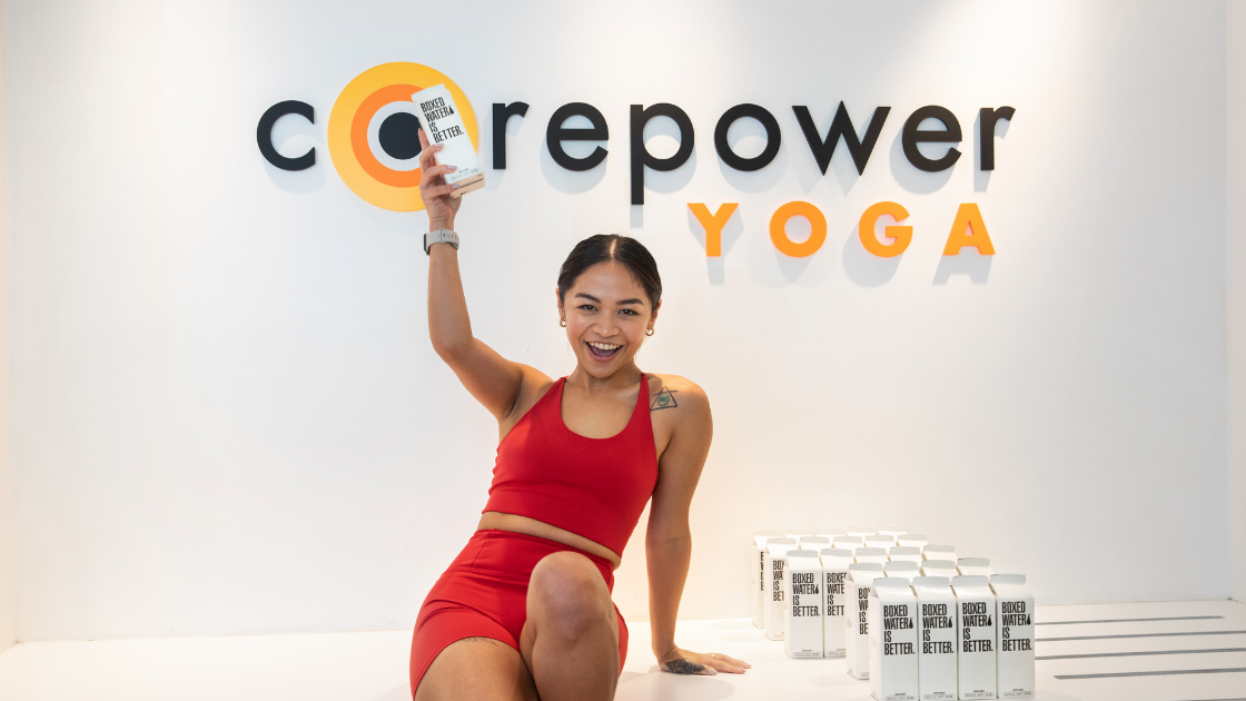 Powerful Partners: CorePower Yoga Takes a Stance Against Single-Use Pl –  Boxed Water Is Better