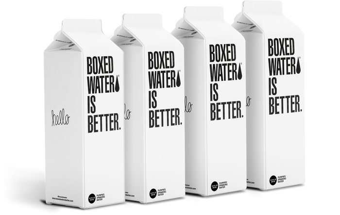 Boxed Water 500ml and free backpack