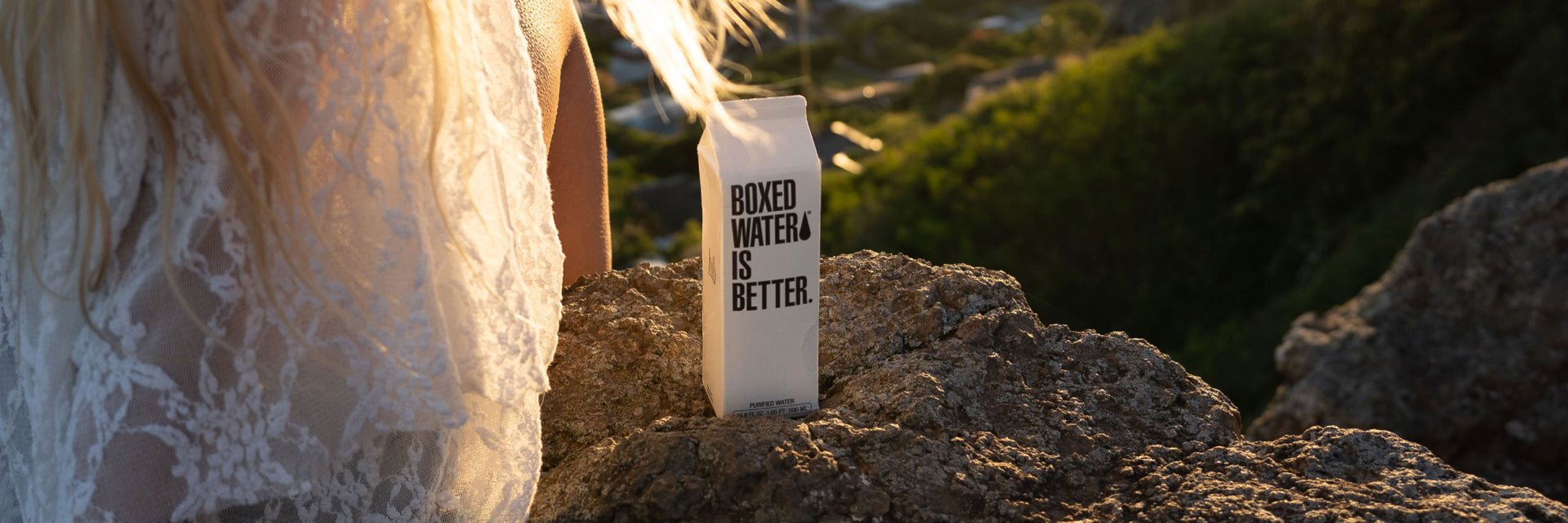 Boxed Water is Better on Mountain