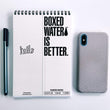 Boxed Water Upcycled Notepad