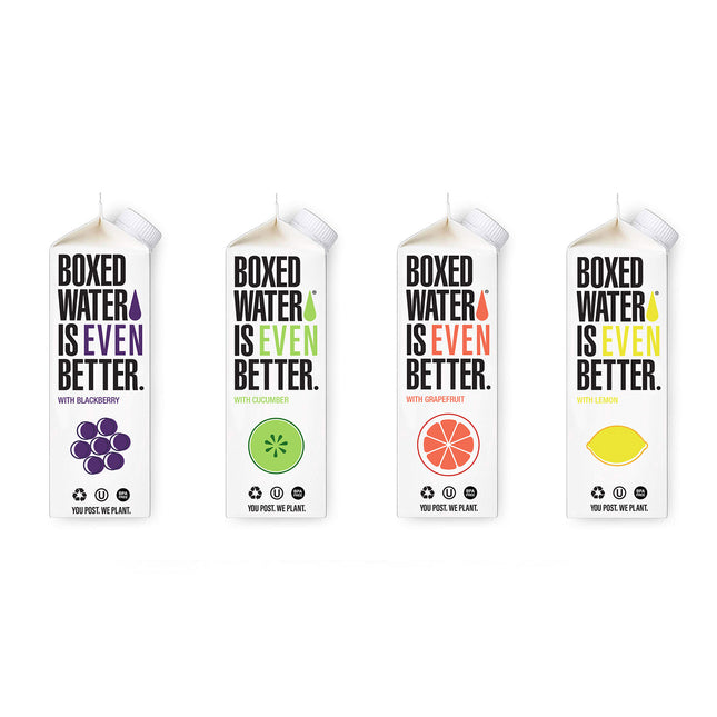 Variety Pack 500ml Boxed Water