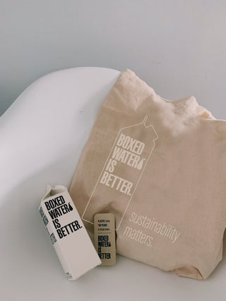Eco Kit Bag with boxed water