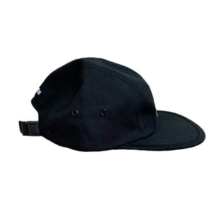 side of leather patch jockey hat